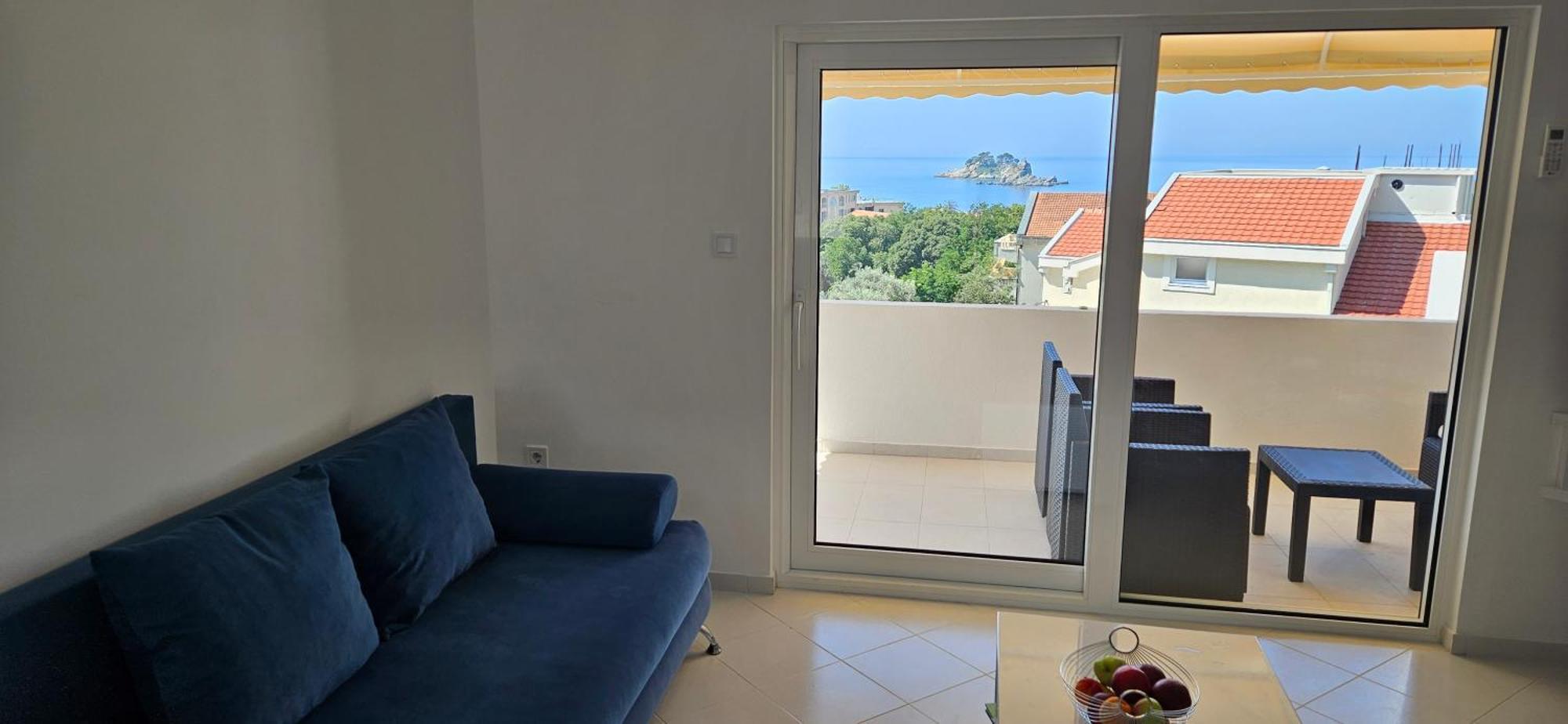 Sea View Apartment Aria Петровац Экстерьер фото